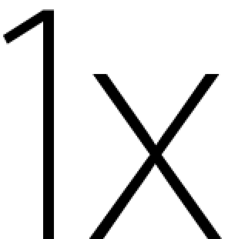 1x